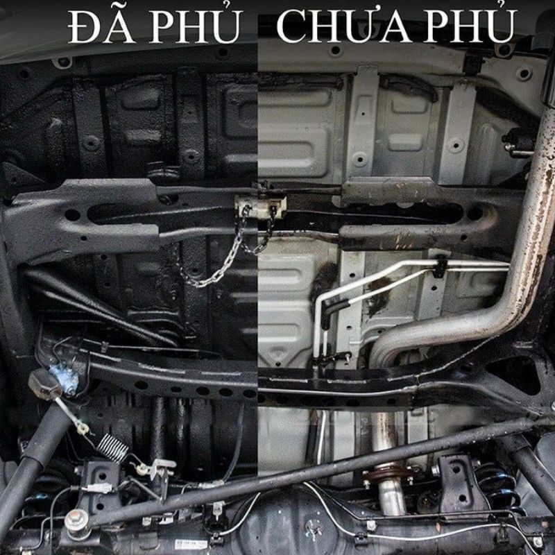 Sơn phủ gầm xe ô tô chống ồn có cần thiết không?